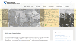Desktop Screenshot of phaenomenologische-forschung.de